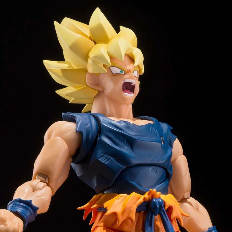 Dragon Ball Z Super Saiyan Son Goku Fighter Rage SH Figuarts