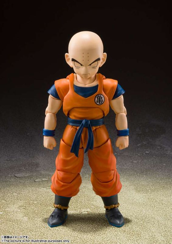 Dragon Ball Z Krillin Earth Strong Man Sh Figuarts