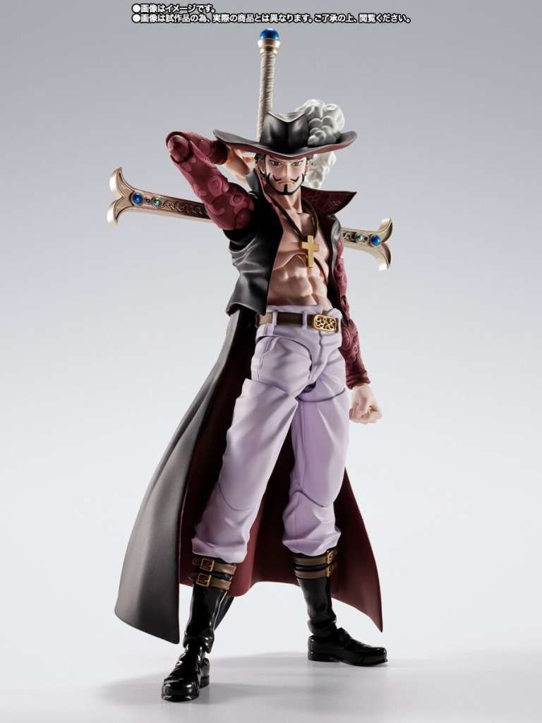 One Piece Dracule Mihawk Hawkeye Sh Figuarts