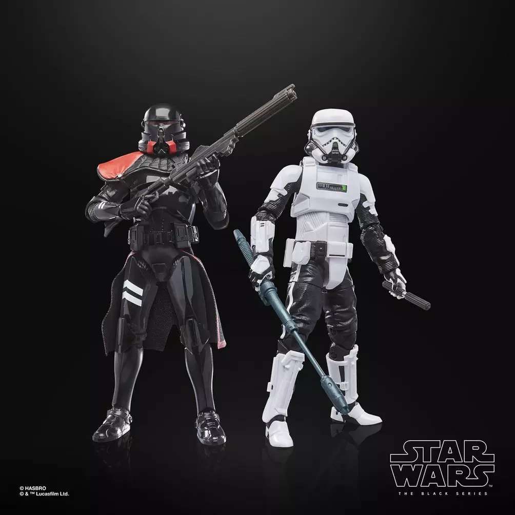 Star Wars Black Series Jedi Survivor Purge Trooper and Patrol Trooper