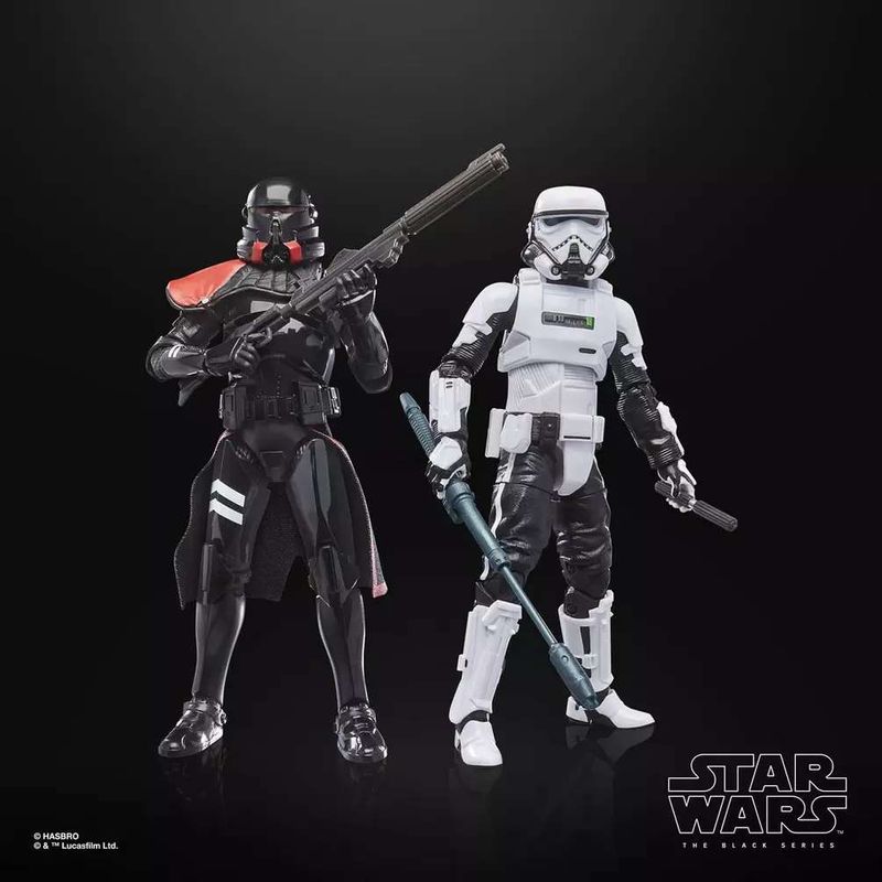 Star Wars Black Series Jedi Survivor Purge Trooper and Patrol Trooper