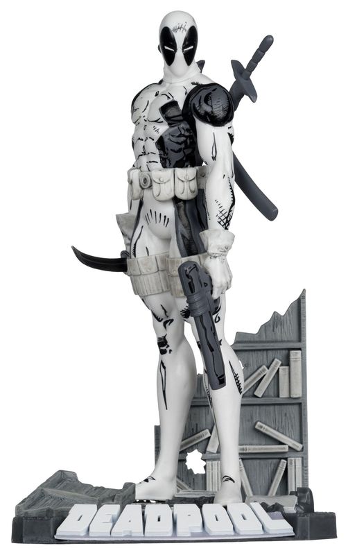 Marvel Collection statuette PVC 110 Deadpool (The New Mutants #98) (Line Art) (Gold Label) 17 cm