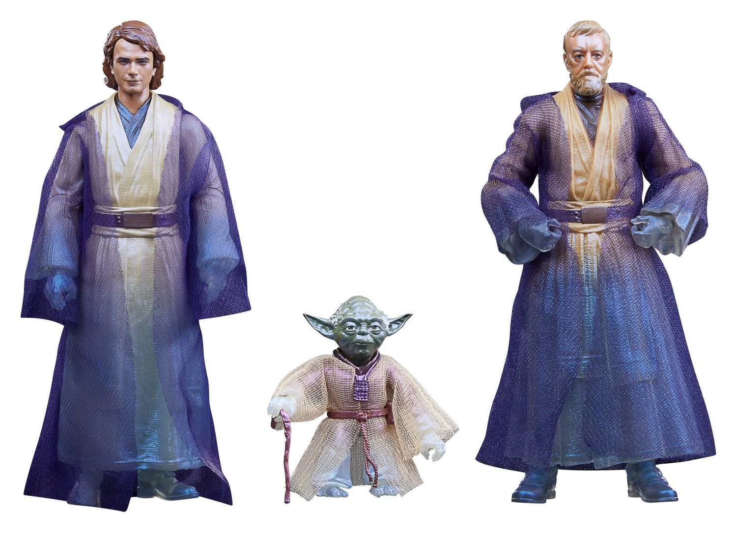 Star Wars Episode VI Black Series pack 3 figurines Force Spirits 15 cm