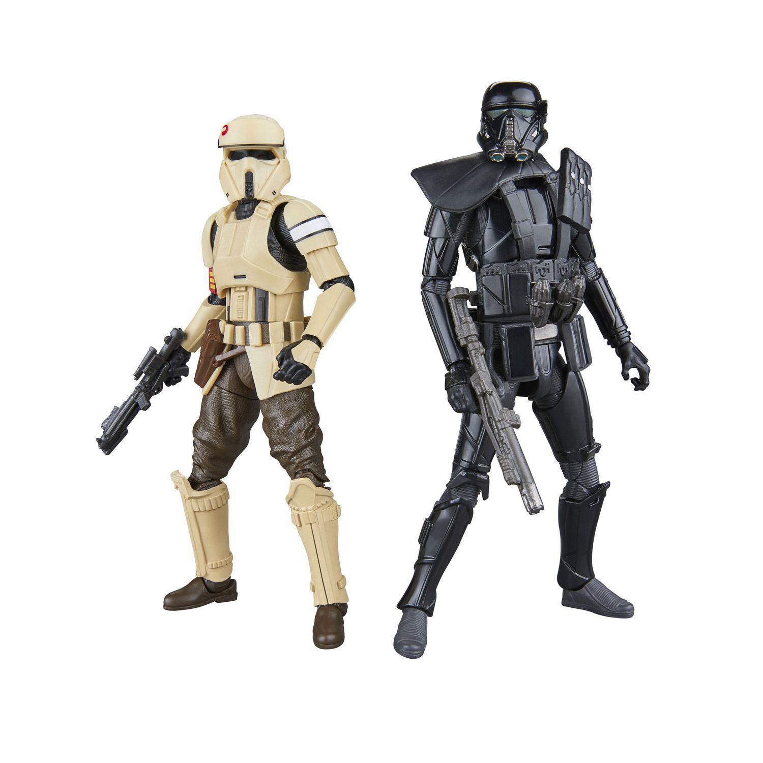 Star Wars: Rogue One Black Series pack 2 figurines Shoretrooper &amp; Death Trooper 15 cm