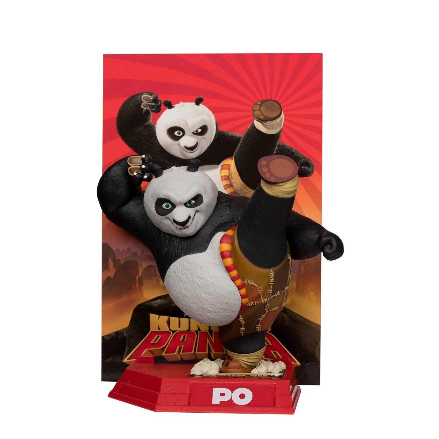 Kung Fu Panda Po Movie Maniacs 17 cm