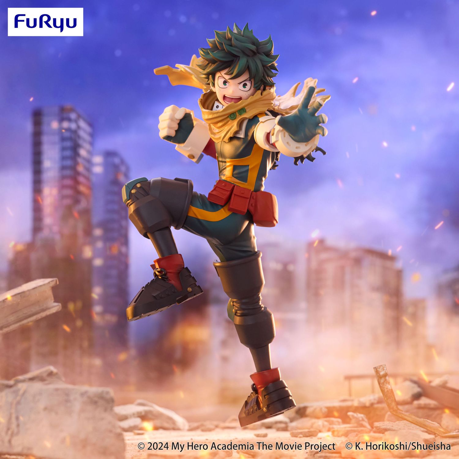 My Hero Academia You Are Next Izuku Trio-try-it Figure