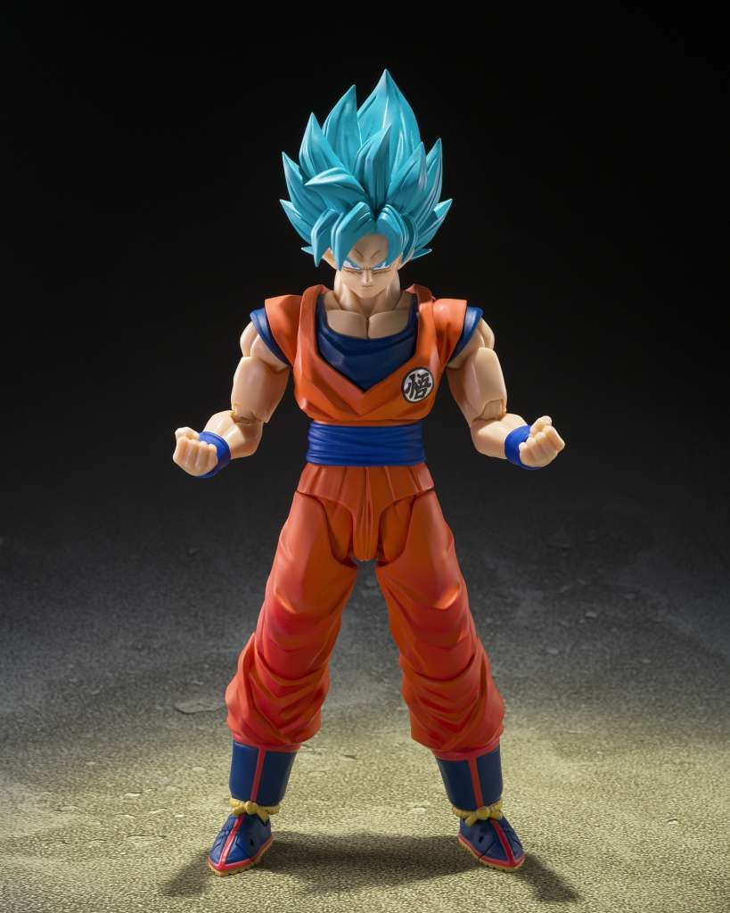 Dragon Ball Super Saiyan God Super Saiyan Son Goku Blue Power Sh Figuarts