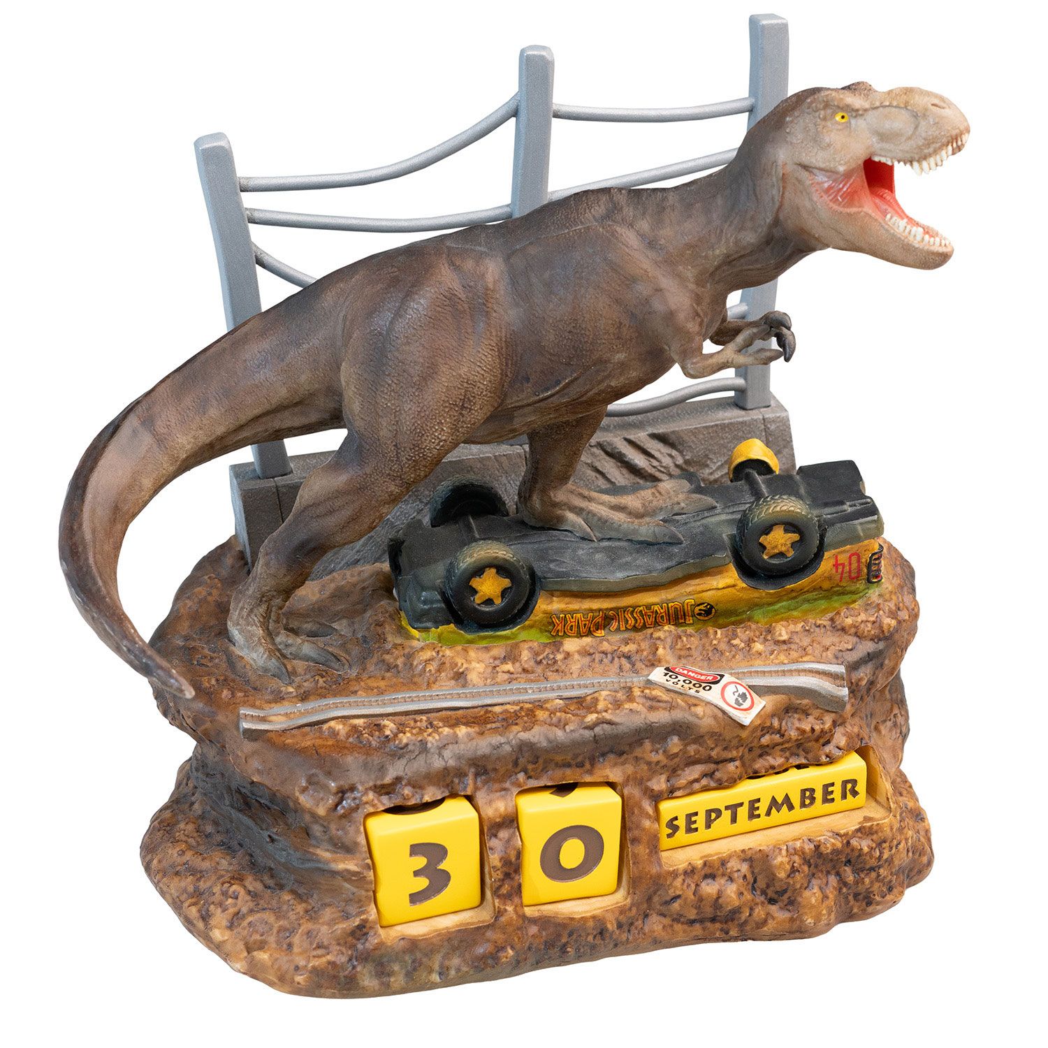 Jurassic Park Calendrier perpétuel 3D