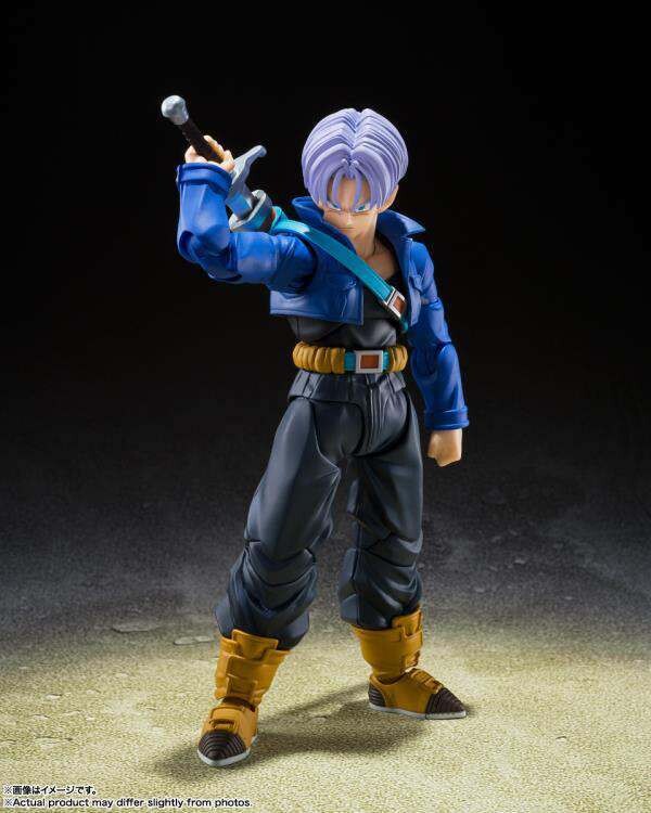 Dragon Ball Z Super Saiyan Trunks Boy Future Sh Figuarts