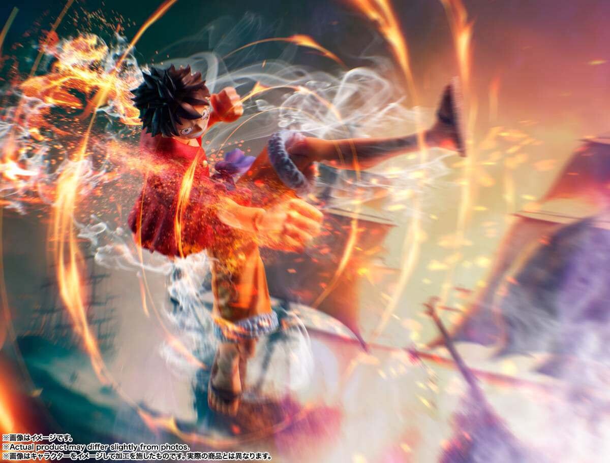 One Piece Luffy Ride Onigashima Sh Figuarts One Piece Luffy Ride Onigashima Sh Figuarts