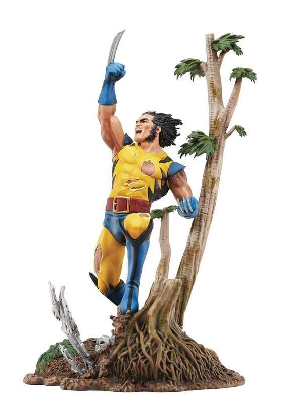 Marvel Gallery Comic Wolverine 90s Pvc Statue
