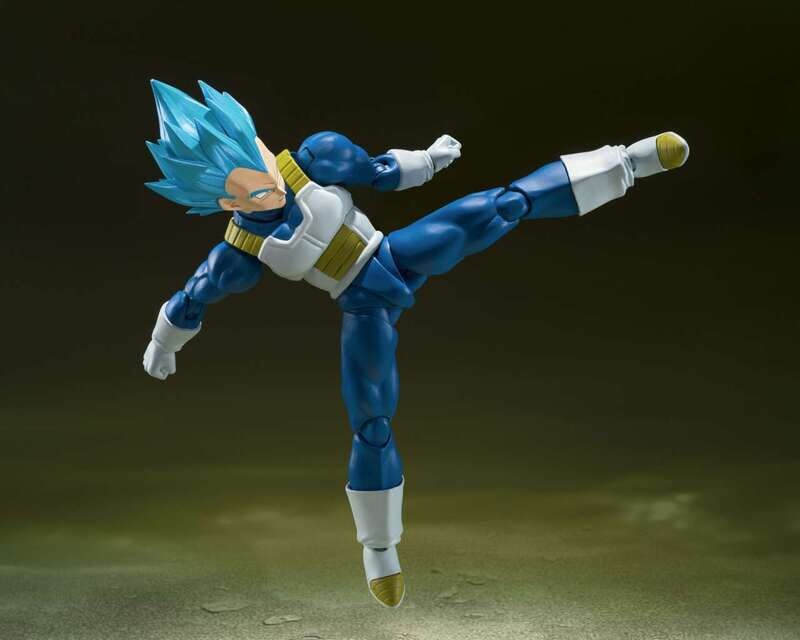 Dragon Ball Super Super Saiyan God Super Saiyan Vegeta Unwavering Sh Figuarts