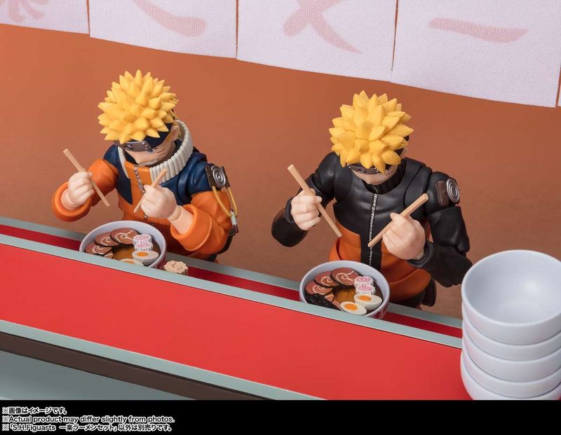 Naruto Ichiraku Ramen Sh Figuarts Set