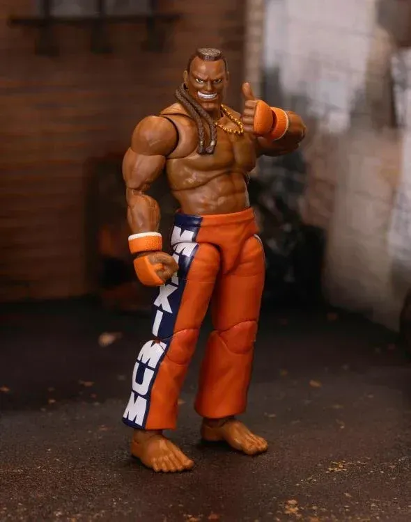Street Fighter 2 Dee Jay Jada Toys Street Fighter 2 Dee Jay Jada Toys
