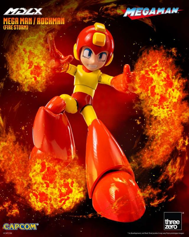 Megaman Fire Storm Mdlx Action Figure