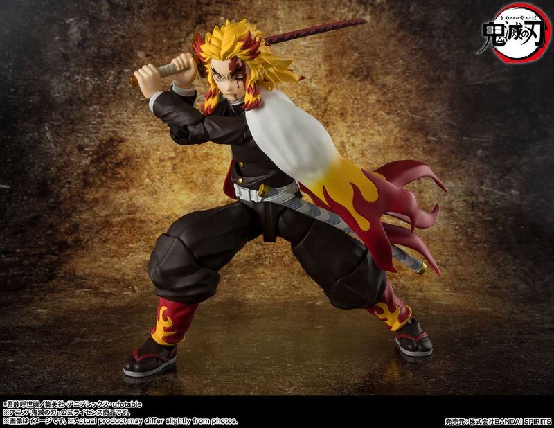 Demon Slayer Kyojuro Rengoku Sh Figuarts Demon Slayer Kyojuro Rengoku Sh Figuarts