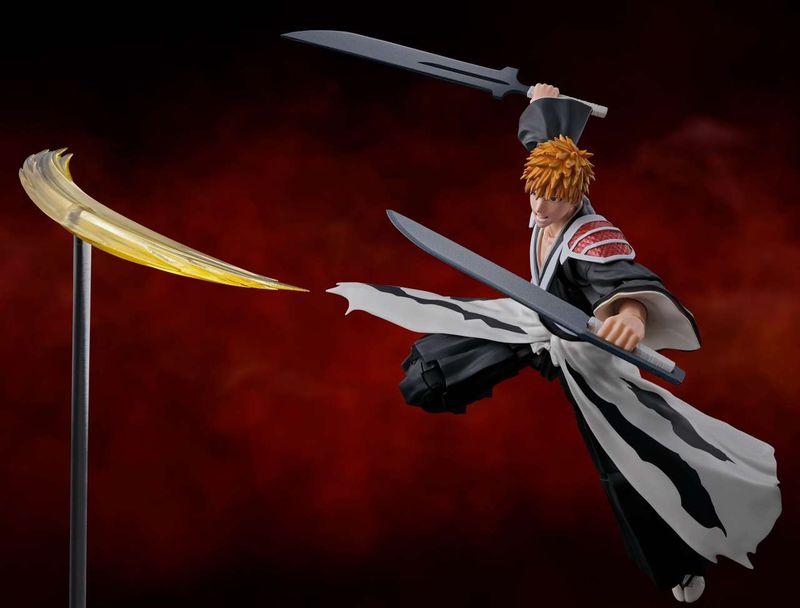 Bleach Ichigo Kurosaki Dual Zangetsu Sh Figuarts