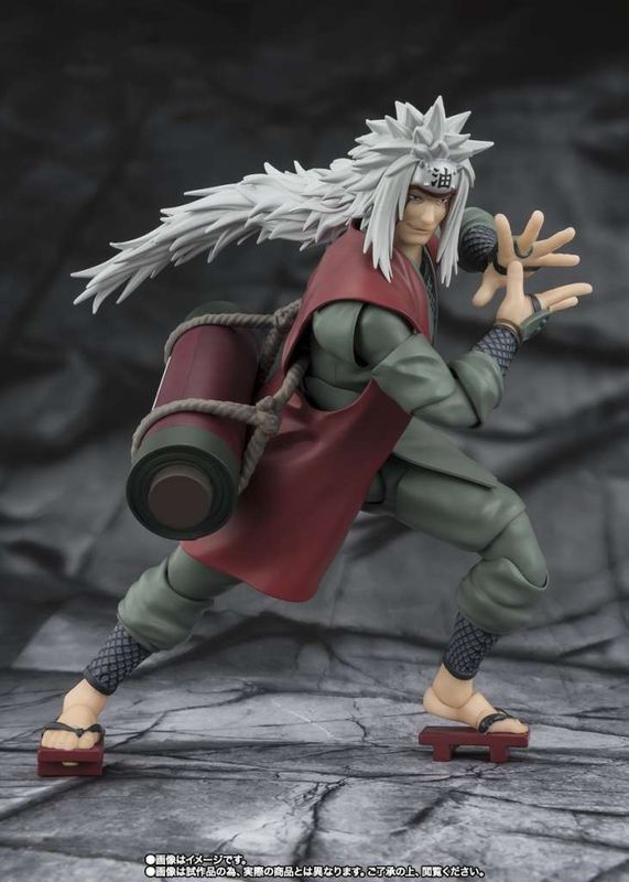 Naruto Jiraiya Hidden Leaf Heroic Sage Mode Sh Figuarts