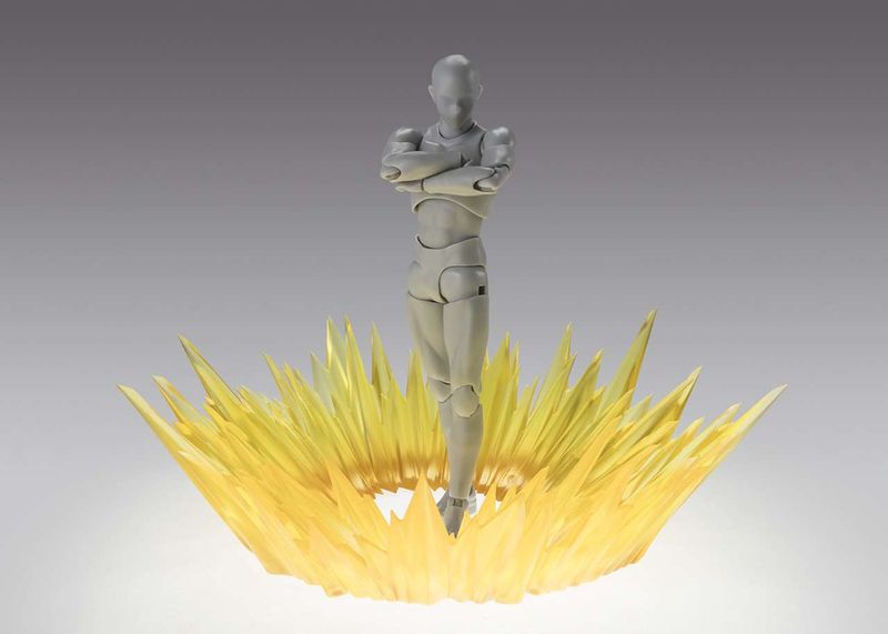 Tamashii effect shock impact yellow Sh Figuarts