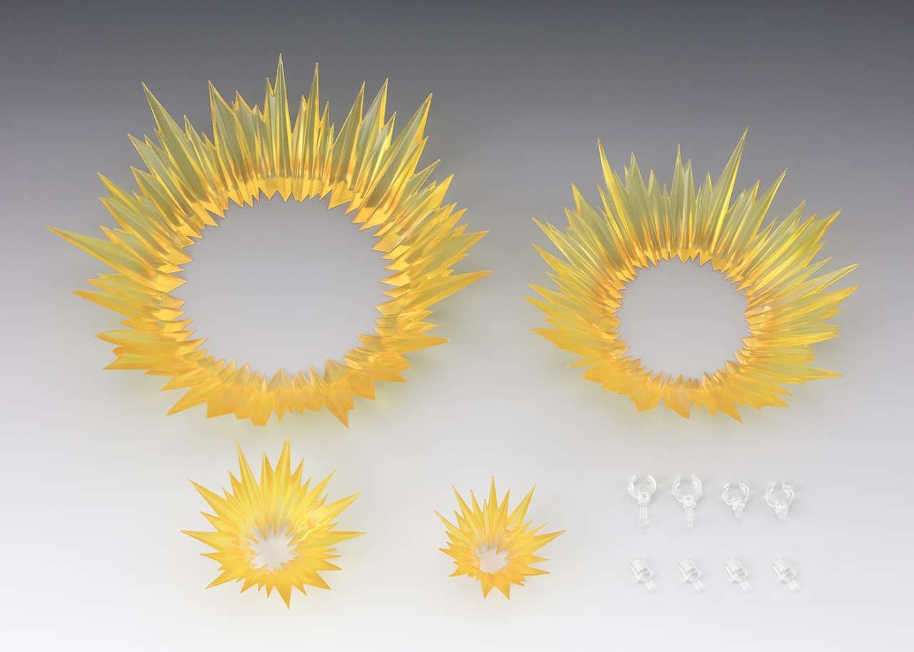 Tamashii effect shock impact yellow Sh Figuarts