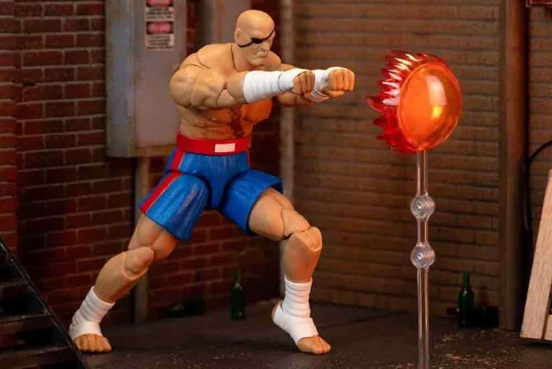 Street Fighter 2 Sagat Jada Toys Street Fighter 2 Sagat Jada Toys