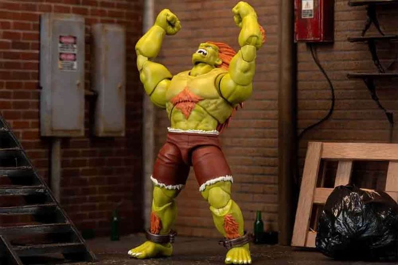 Street Fighter 2 Blanka Jada Toys
