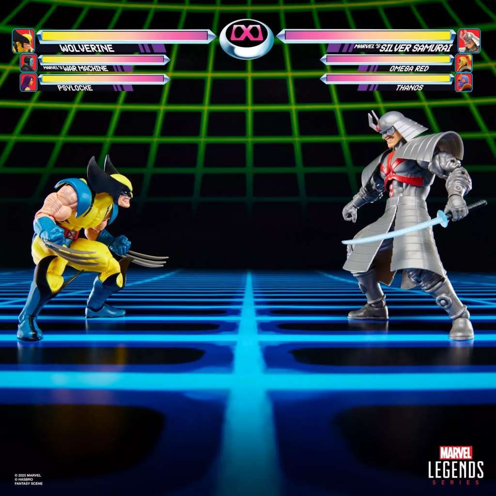 Marvel Legends Gamerverse Wolverine vs Silver Samurai Marvel Legends Gamerverse Wolverine vs Silver Samurai