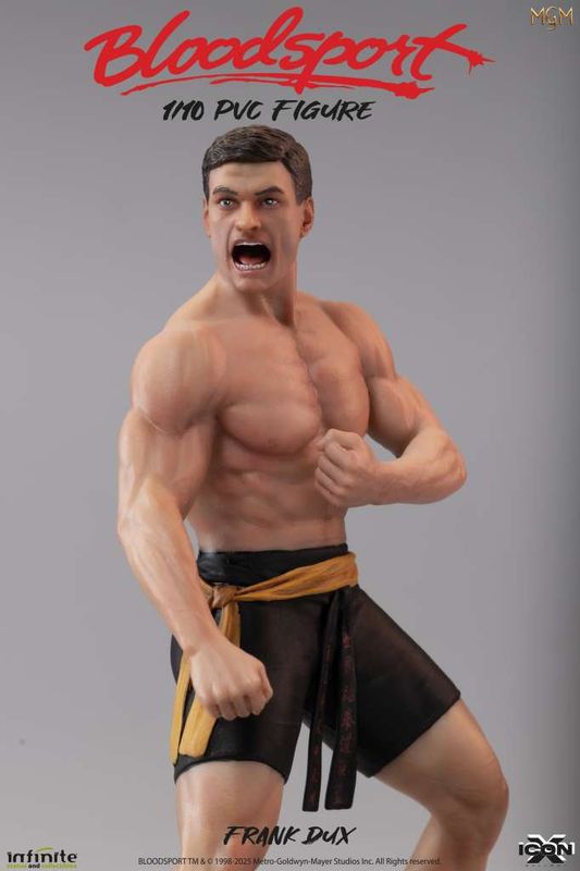 Bloodsport Frank Dux 1/10 pvc figure icon x
