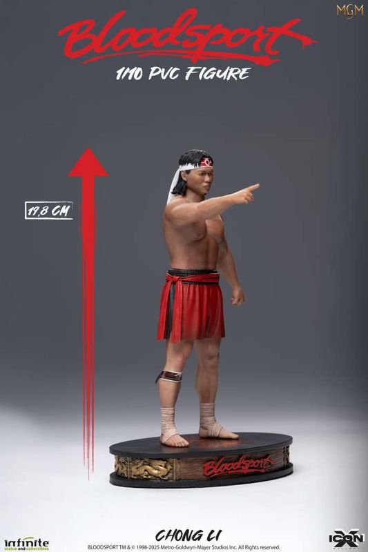 Bloodsport Chong Li 110 pvc figure icon x