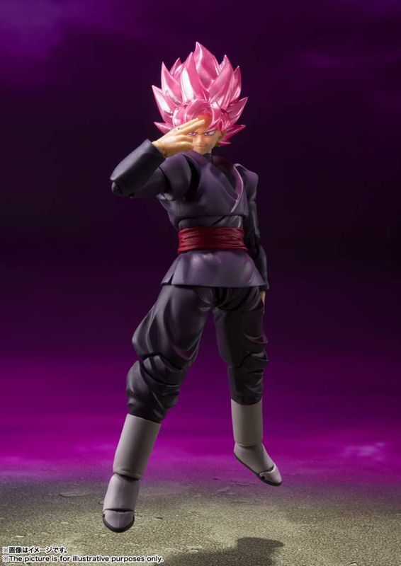 Dragon Ball Goku Black Super Saiyan Rose Sh Figuarts reissue