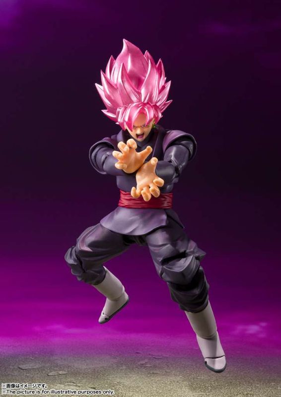 Dragon Ball Goku Black Super Saiyan Rose Sh Figuarts Reissue