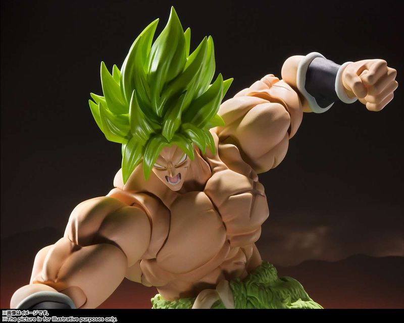 Dragon Ball Broly Super Saiyan Full Power Sh Figuarts Reissue