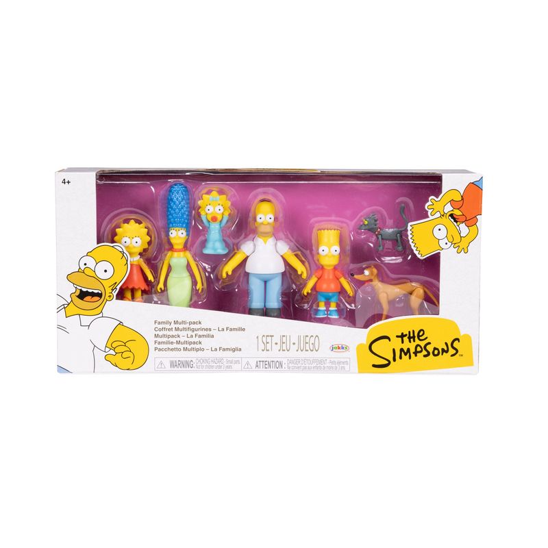 Simpsons pack 7 figurines