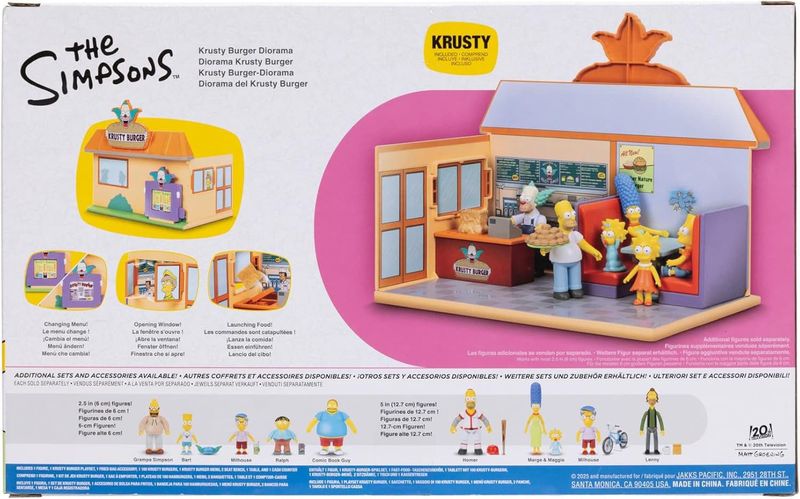Simpsons Playset Krusty Burger