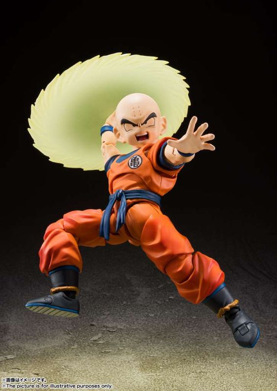 Dragon Ball Z Krillin Earth Strong Man Sh Figuarts