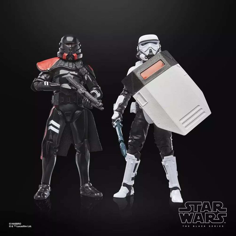 Star Wars Black Series Jedi Survivor Purge Trooper and Patrol Trooper