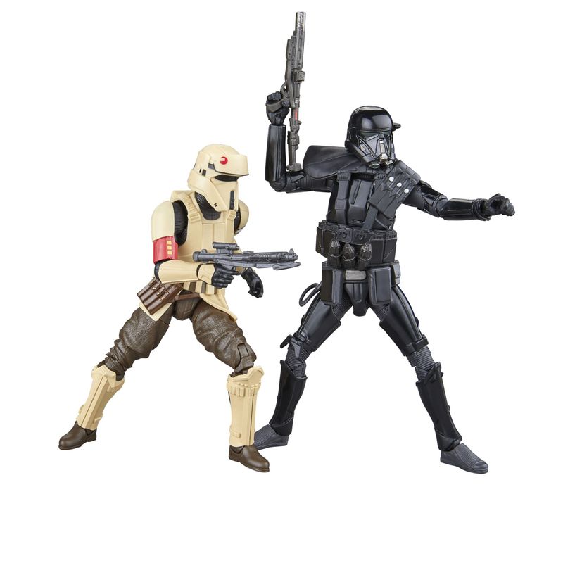 Star Wars: Rogue One Black Series pack 2 figurines Shoretrooper &amp; Death Trooper