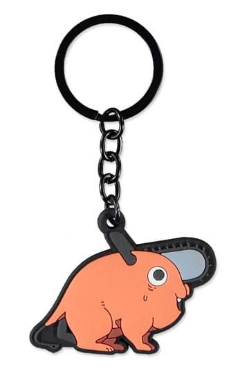 Chainsaw Man porte-clés caoutchouc Pochita Sitting