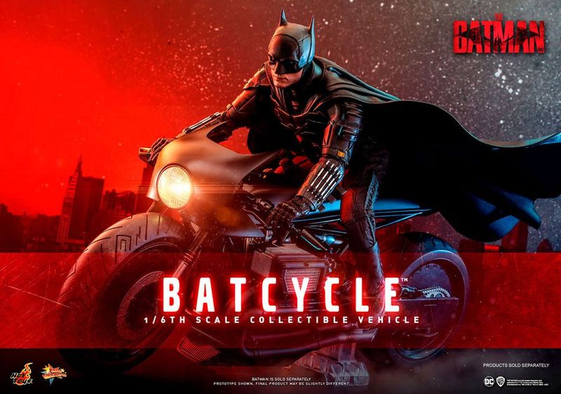 DC The Batman Véhicule Movie Masterpiece 1/6 Batcycle 42 cm