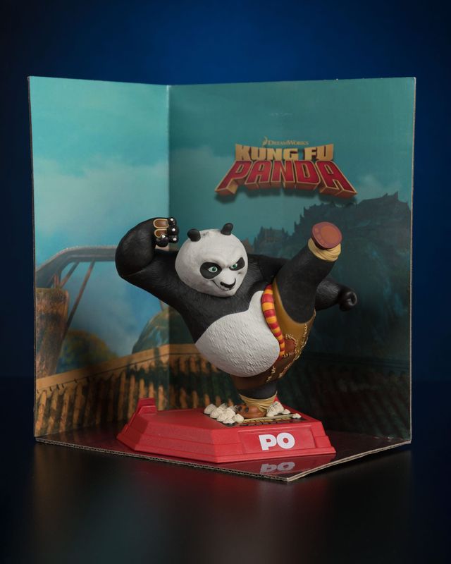Kung Fu Panda Po Movie Maniacs