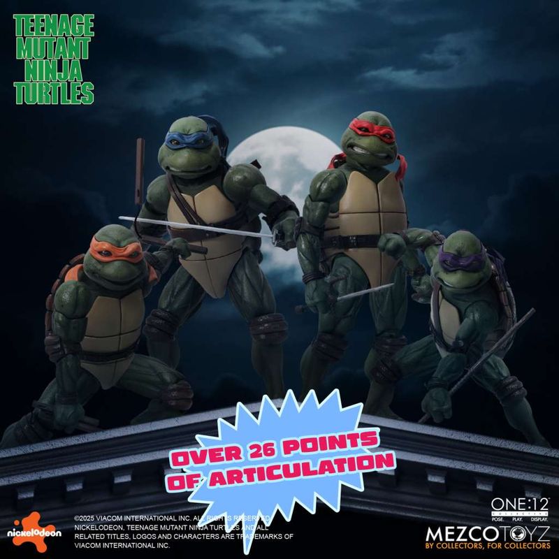 One 12 Collective Teenage Mutant Ninja Turtles 1990 Movie
