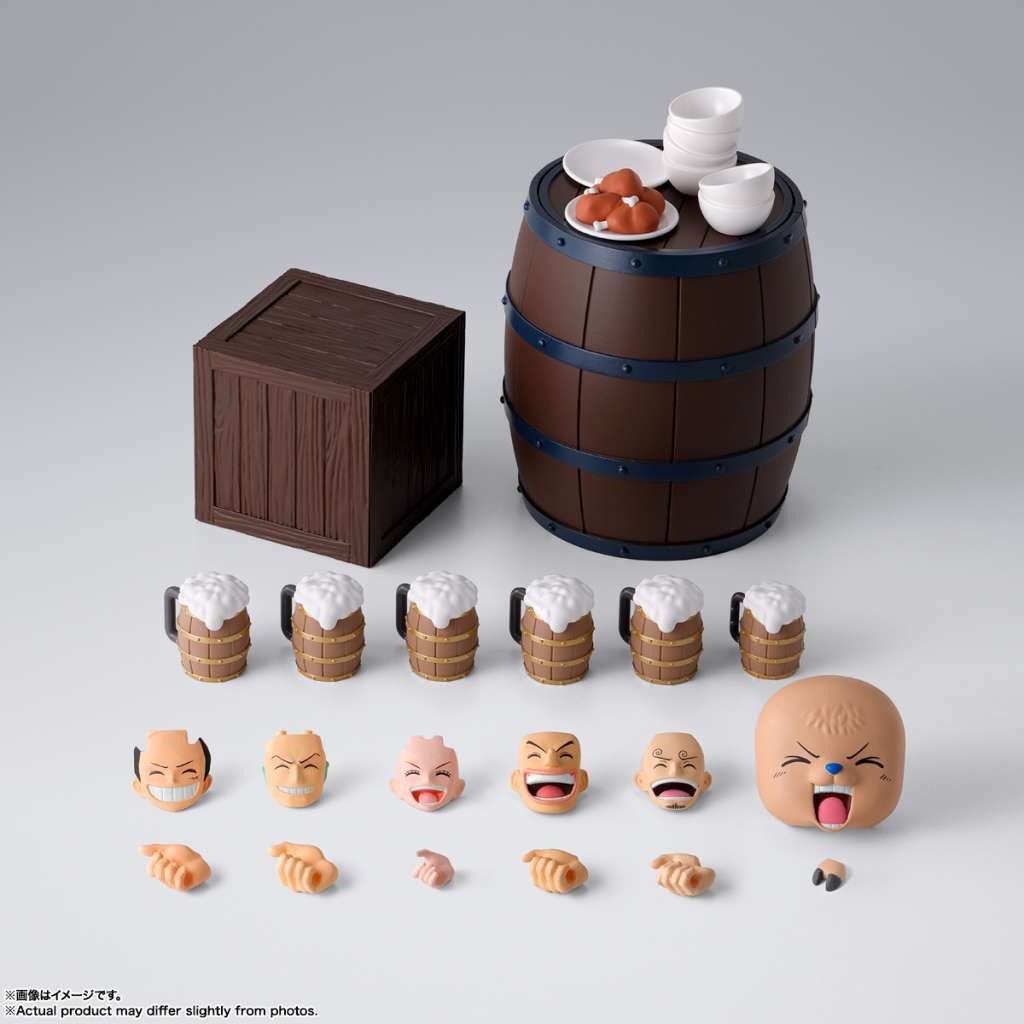One Piece The Straw Hat Crew Sh Figuarts Party Set One Piece The Straw Hat Crew Sh Figuarts Party Set