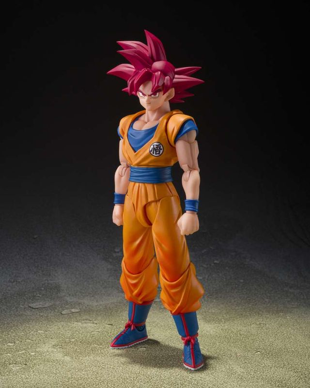 Dragon Ball Super Saiyan God Son Goku God Aura Sh Figuarts Dragon Ball Super Saiyan God Son Goku God Aura Sh Figuarts