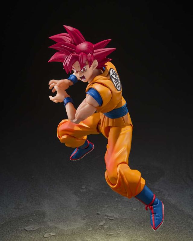 Dragon Ball Super Saiyan God Son Goku God Aura Sh Figuarts