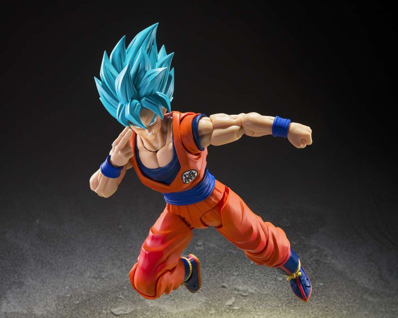 Dragon Ball Super Saiyan God Super Saiyan Son Goku Blue Power Sh Figuarts