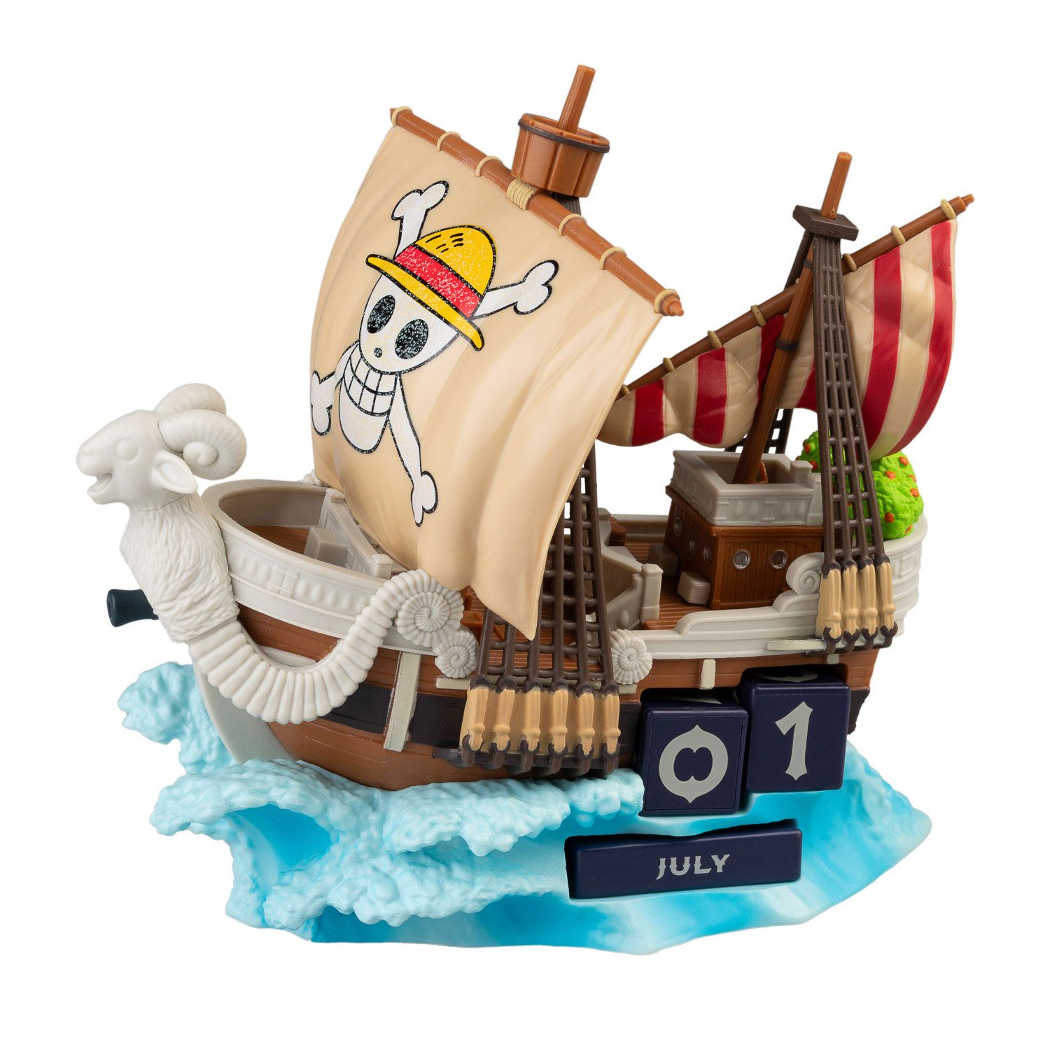One Piece Going Merry 3D Perpetual Calendar