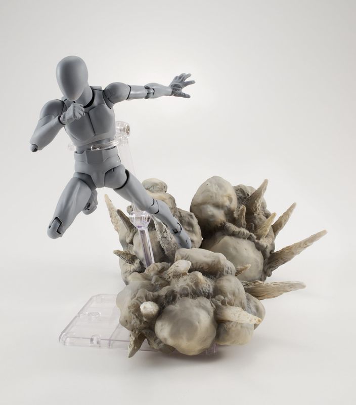 Tamashii Effect Explosion Gray Ver Sh Figuarts