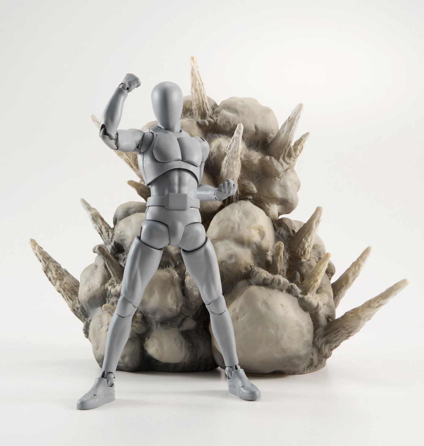 Tamashii Effect Explosion Gray Ver Sh Figuarts
