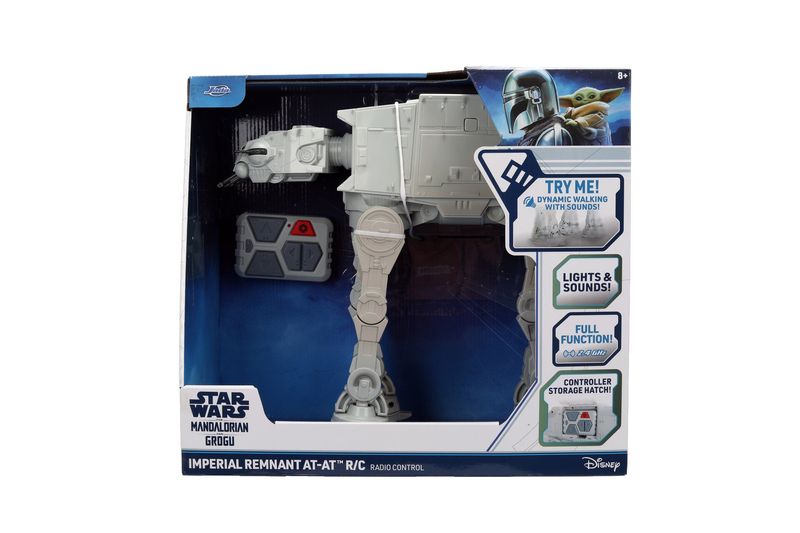 Star Wars The Mandalorian &amp; Grogu Imperial Imperial Remnant AT-AT Jada Toys