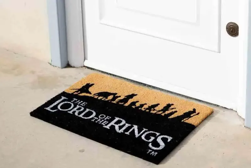 The Lord Of The Rings Fellowship Doormat